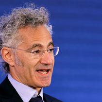 Foto: Alex Karp, durante la última reunión del G20 (Reuters/Jonathan Drake)