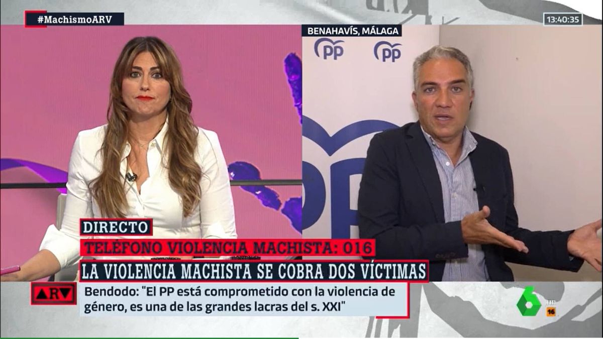 "No haga trampas": pique en directo entre Inés García ('Al rojo vivo') y Elías Bendodo (PP)