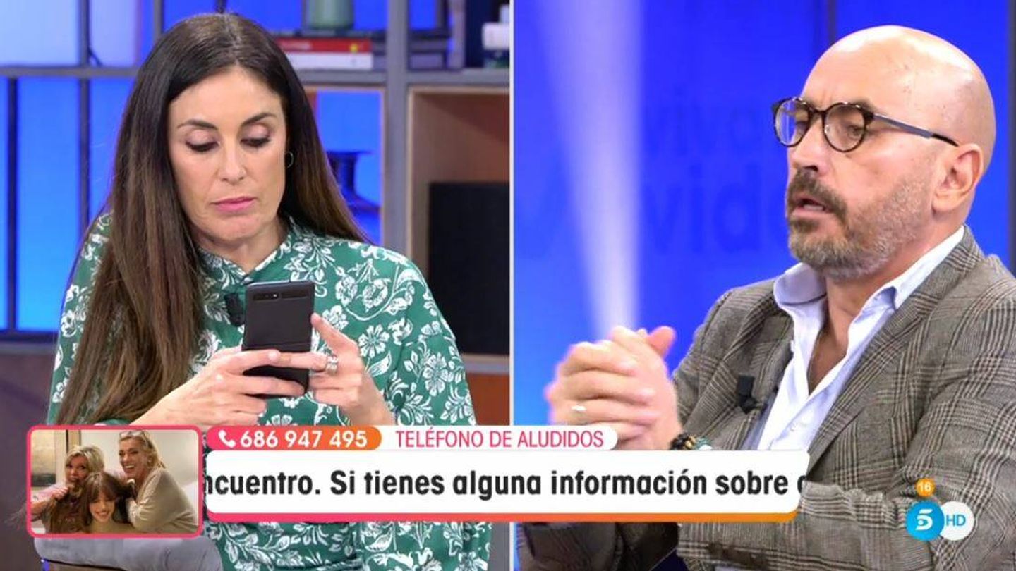 Isabel Rábago y Diego Arrabal en 'Viva la vida'. (Mediaset España)