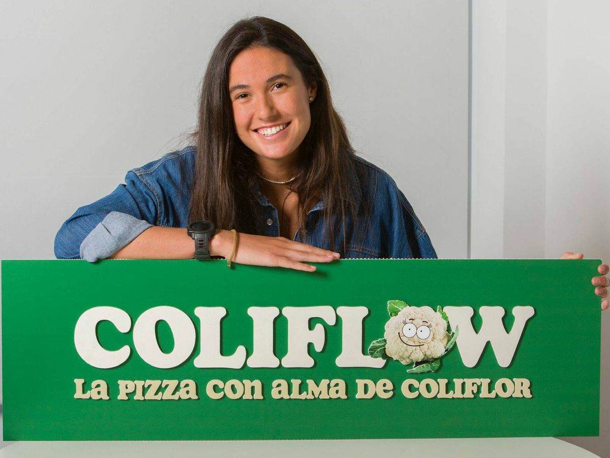 Foto: Alba Sánchez-Vicario posa con su nueva marca, Coliflow. (cortesía)