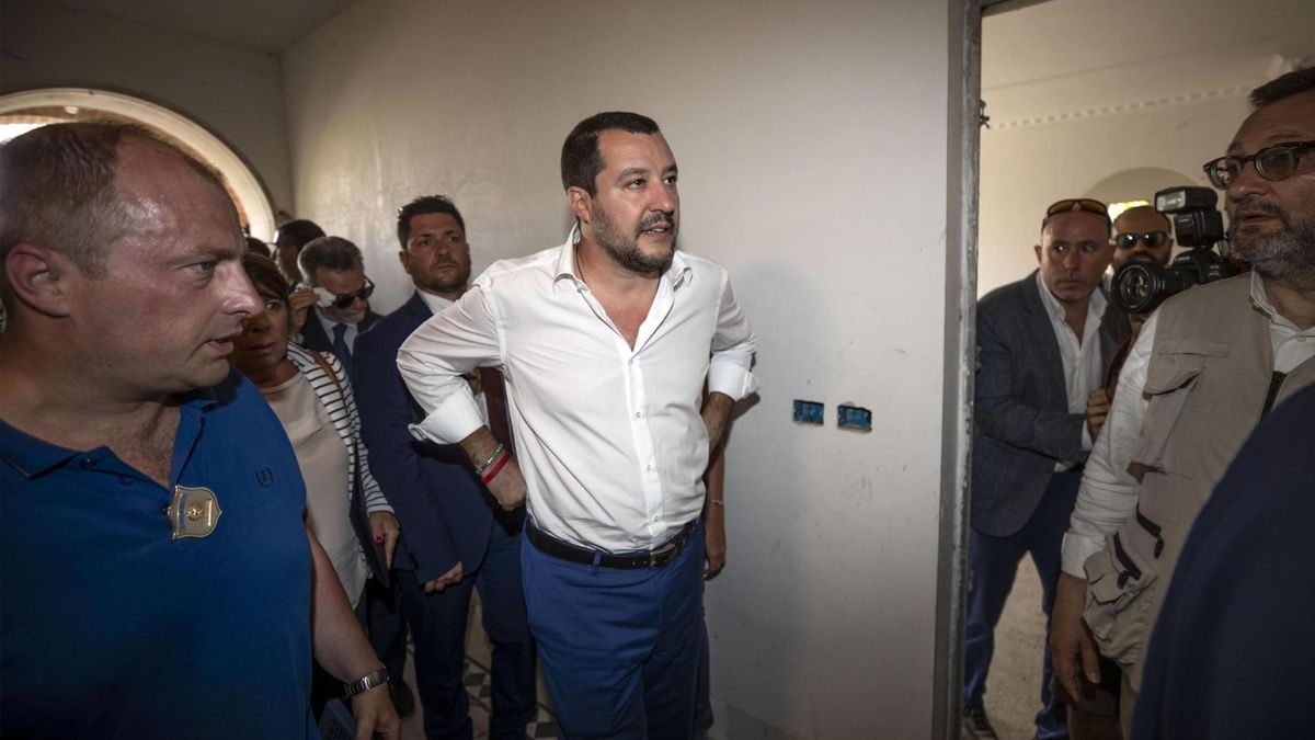 Salvini: "Macron es un señor educado que se ha excedido con el champán"