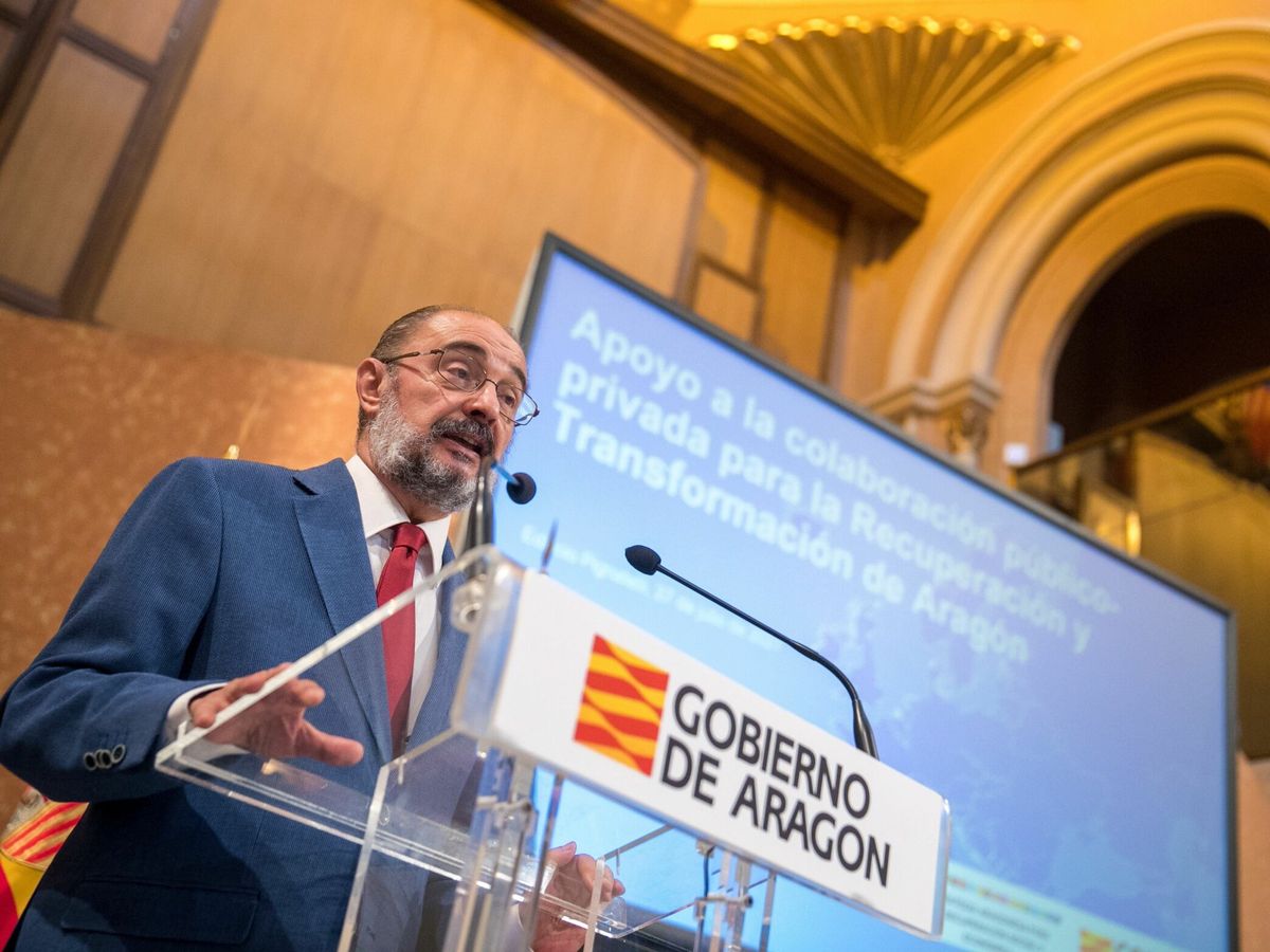 Foto: El presidente de Aragón, Javier Lambán. (EFE)