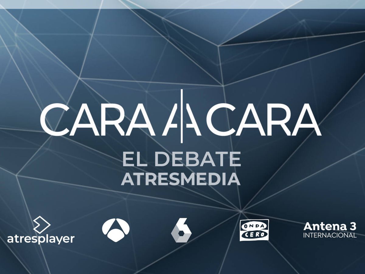 Foto: Logo del debate. (Antena 3)