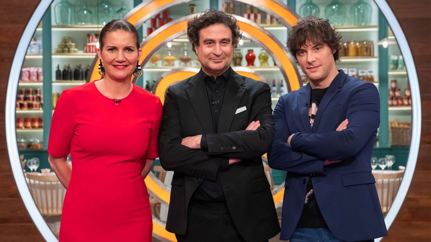 El jurado de 'MasterChef': Samantha Vallejo-Nágera, Pepe Rodríguez y Jordi Cruz. (TVE)