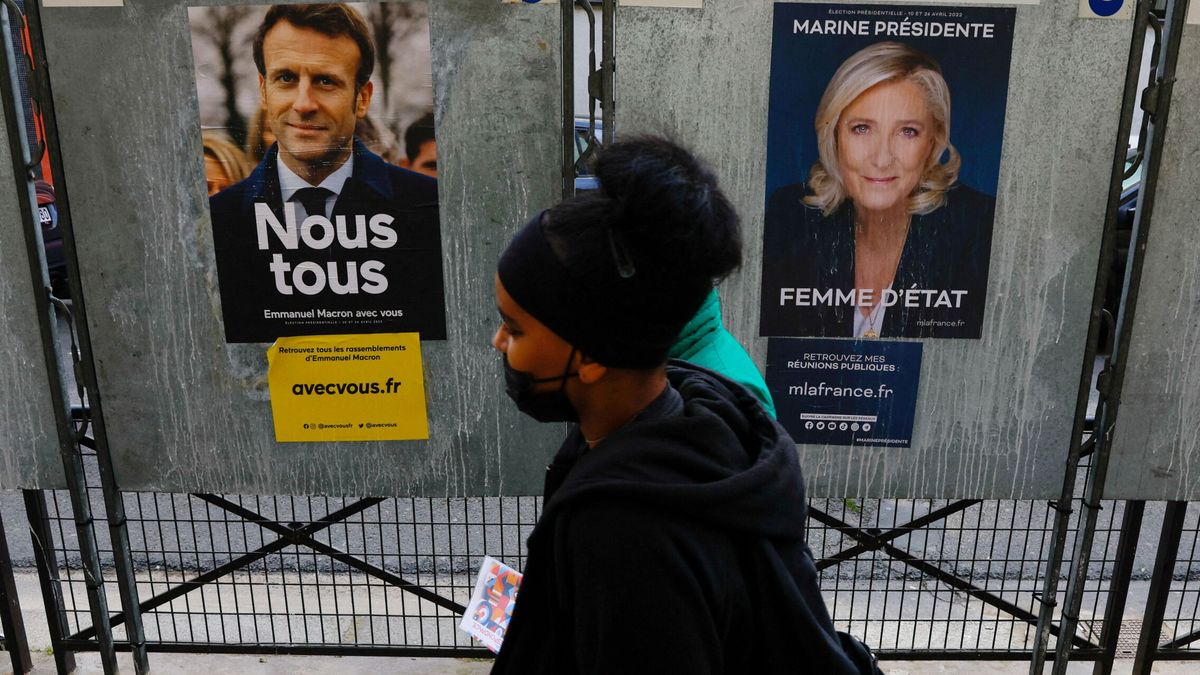 La inesperada igualdad entre Macron y Le Pen domina la jornada de reflexión en Francia