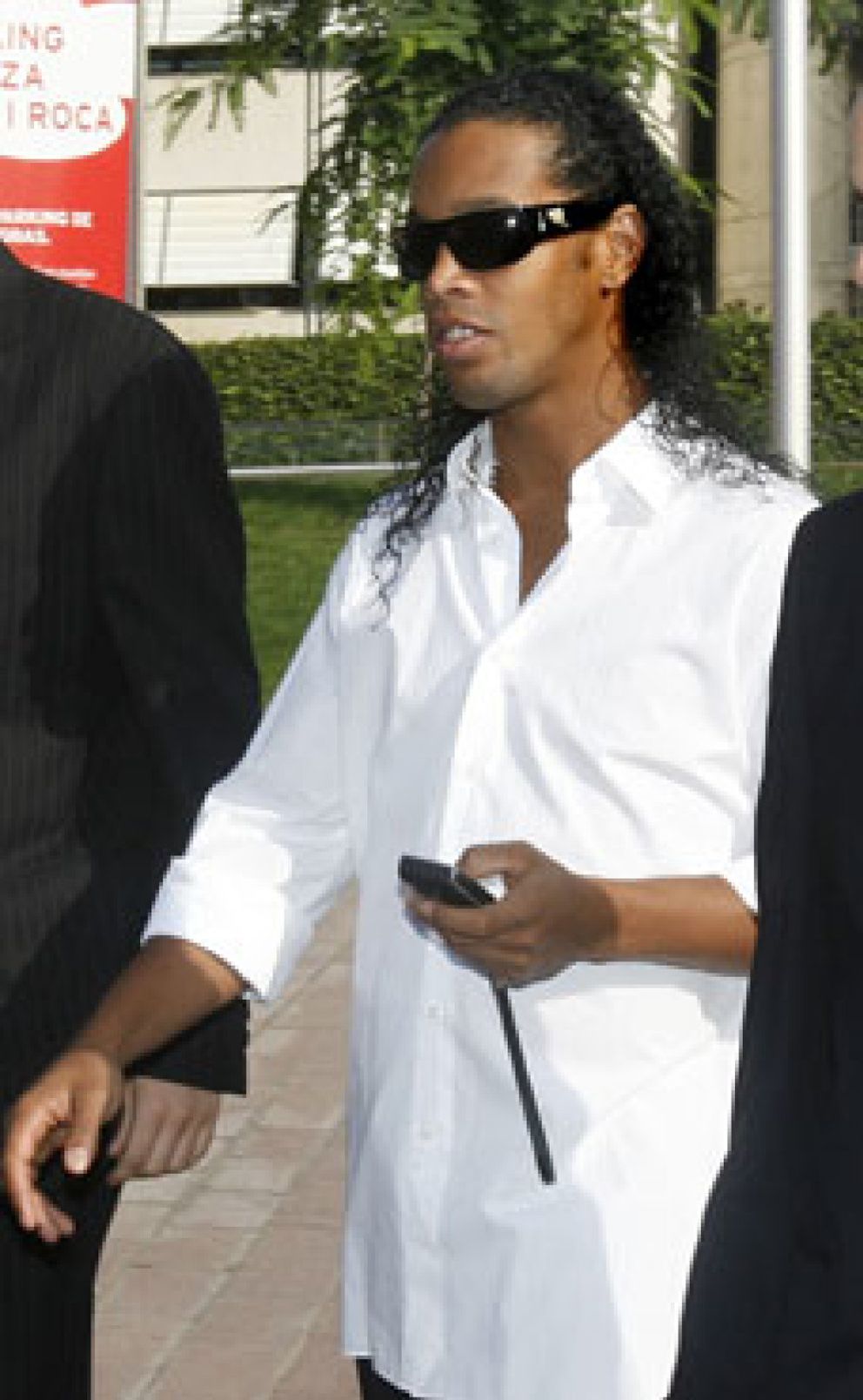 Foto: Ronaldinho ya es español