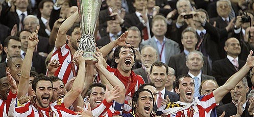 Foto: El Atlético disfruta la conquista de Europa pero sabe que está condenado a inventarse de nuevo