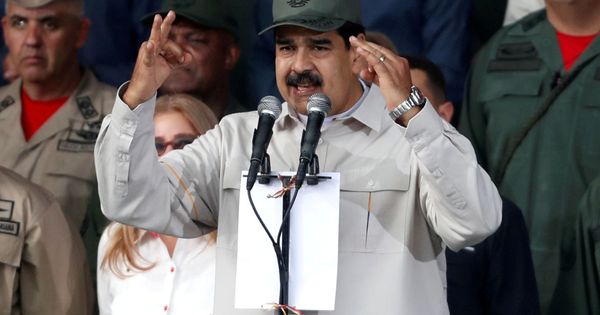 Foto: Nicolás Maduro durante un discurso reciente (Reuters)