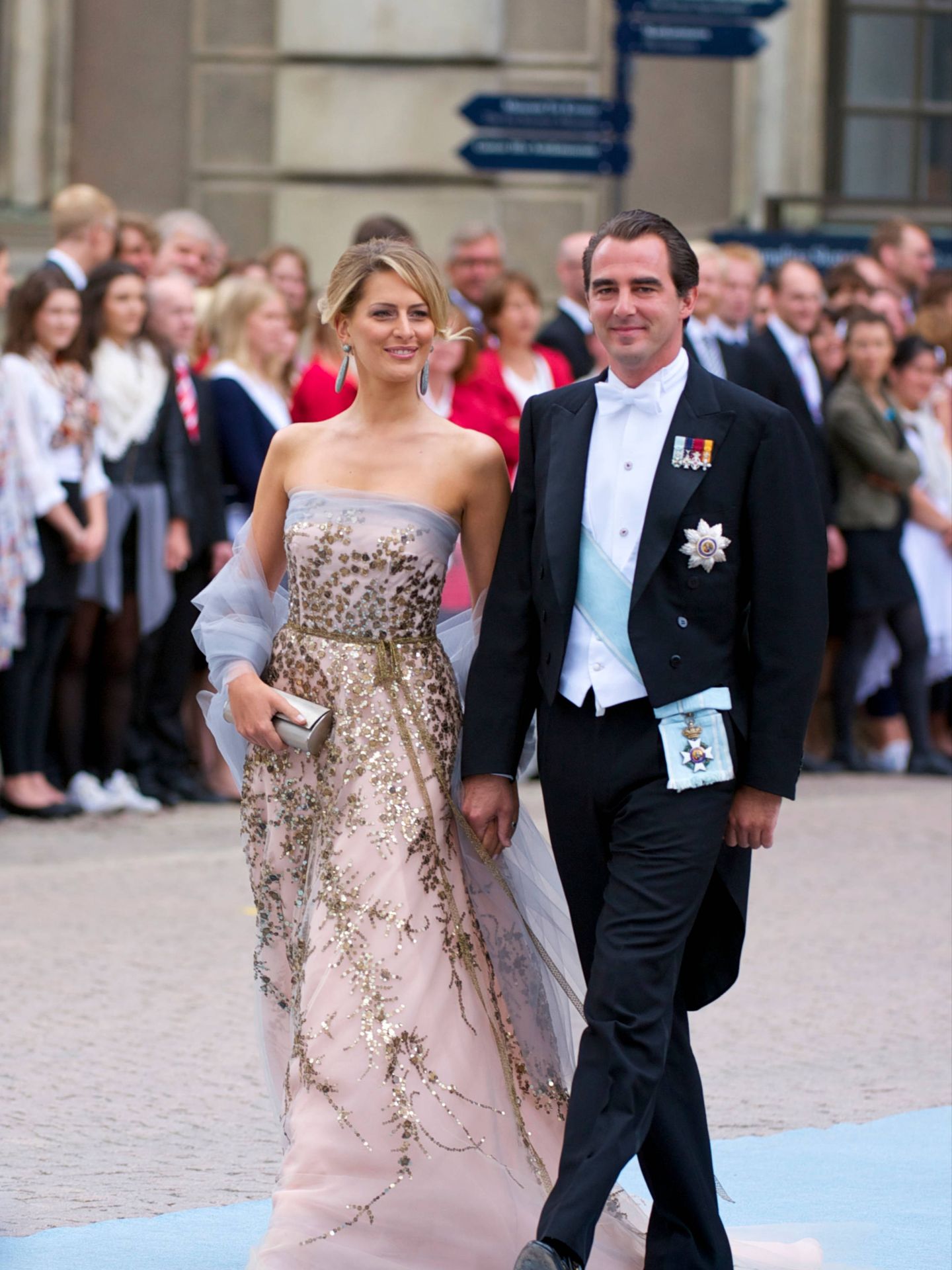 Tatiana Blatnik y el príncipe Nicolás de Grecia. (Limited Pictures)