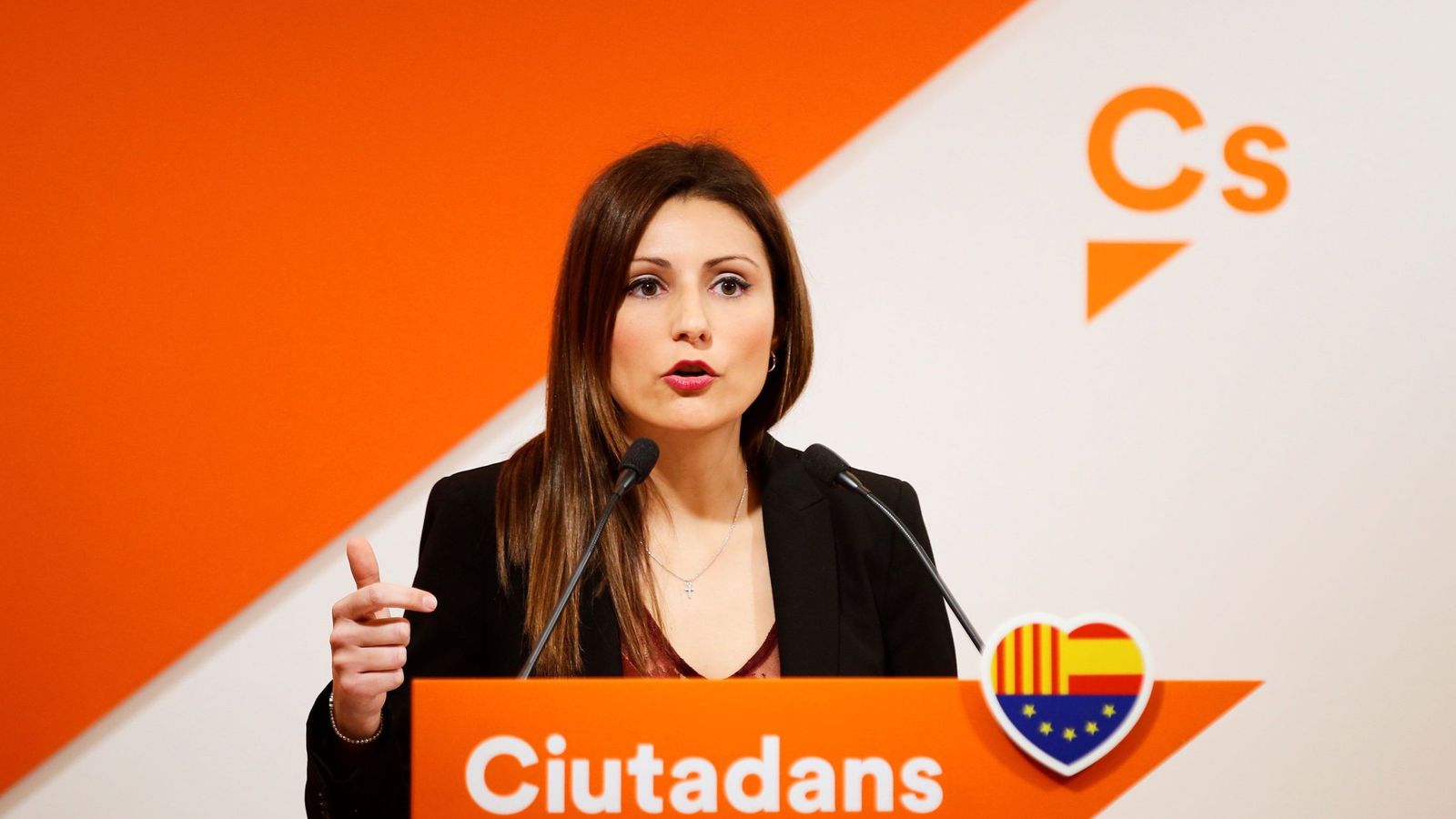 Foto: La diputada de Ciudadanos en el Parlament de Cataluña y portavoz del partido en el Senado, Lorena Roldán. (EFE)