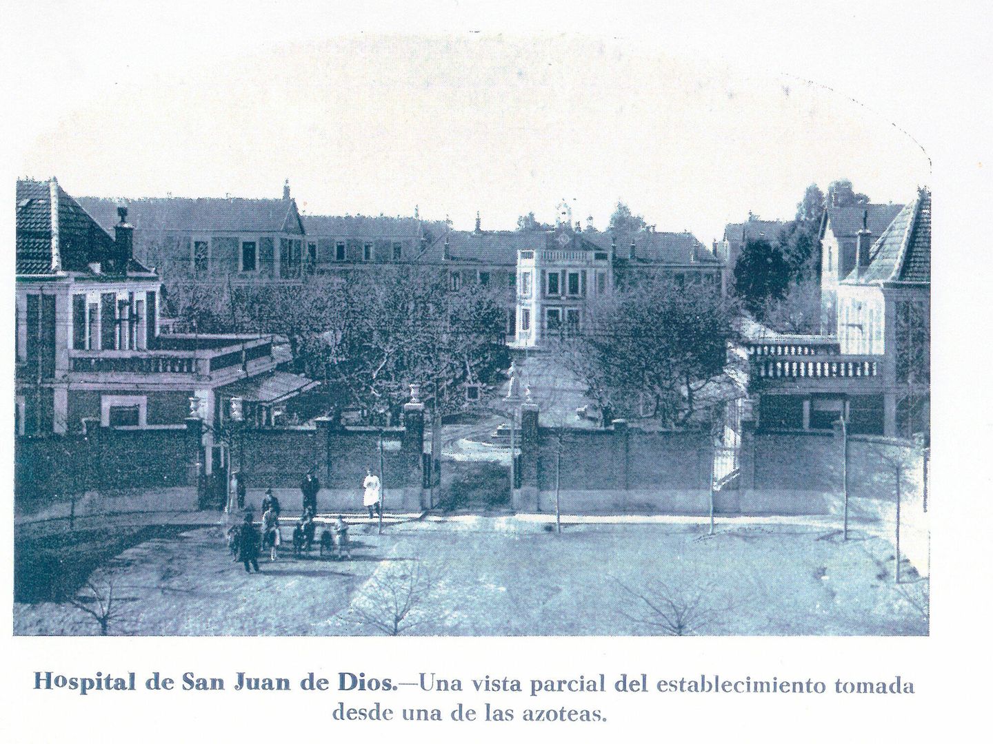 Fotografía del antiguo Hospital San Juan de Dios. (Museo Olavide)