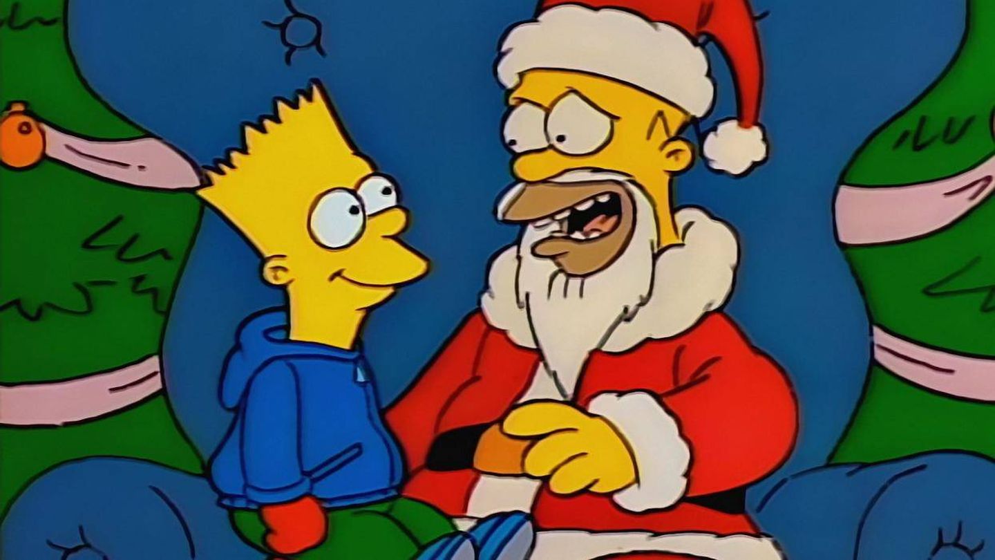 Homer con su hijo Bart. (Fox)