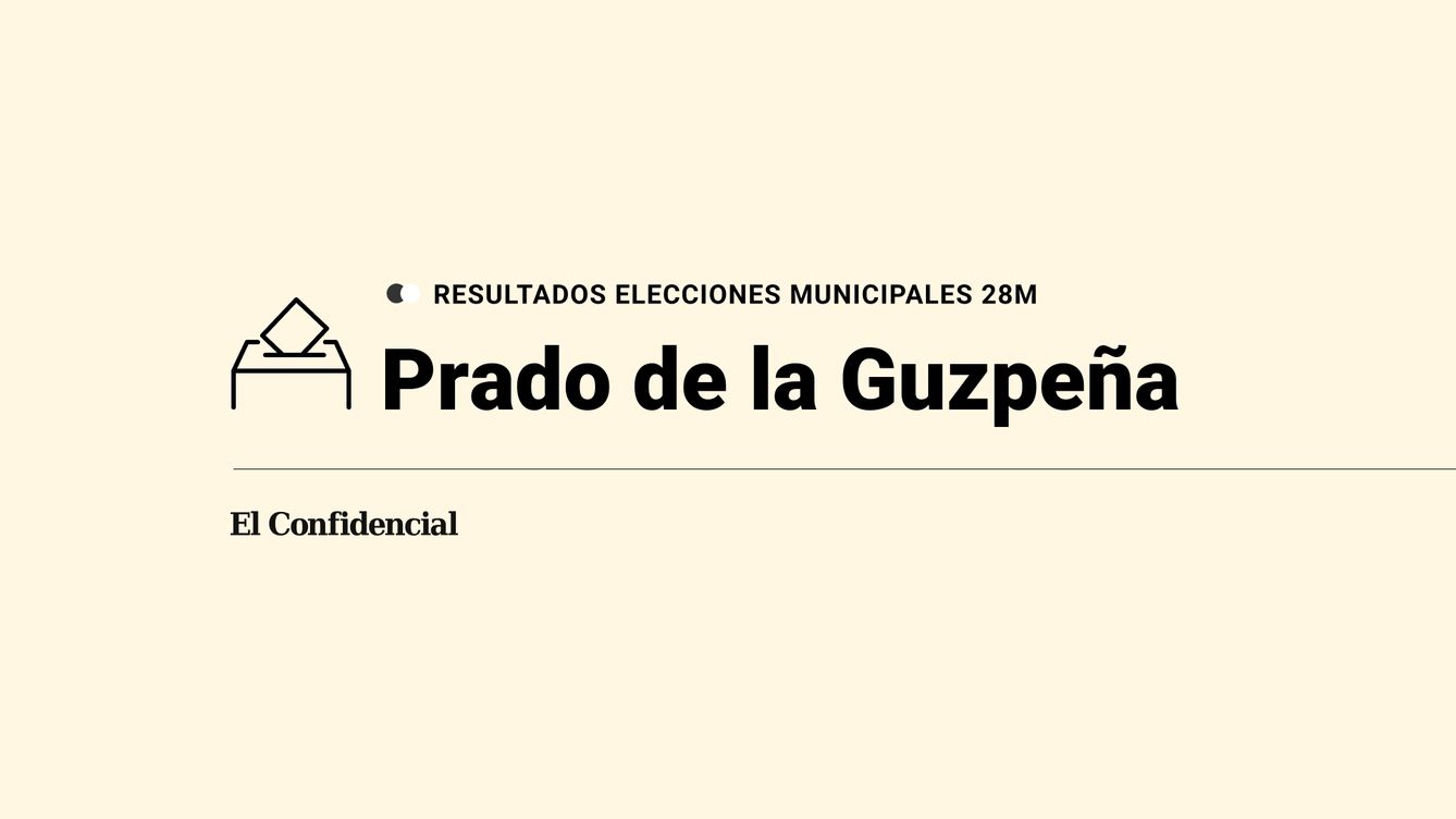 Escrutinio y ganador en Prado de la Guzpeña: resultados de las elecciones municipales de 2023