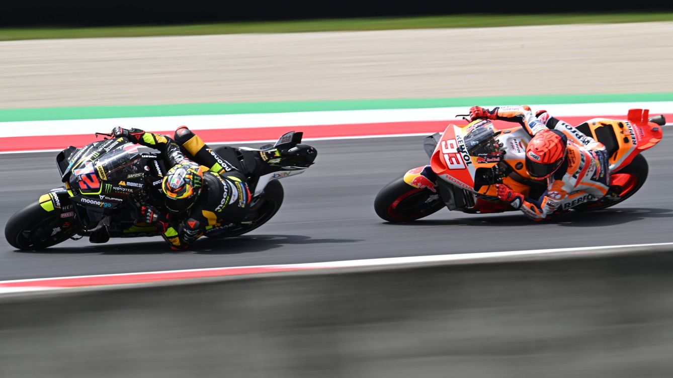 Foto: MotoGP 2023, en directo: horarios de los libres, resultado de la clasificación y  de la carrera al sprint del GP de Italia hoy, en Mugello con Marc Márquez | EFE EPA CLAUDIO GIOVANNINI 