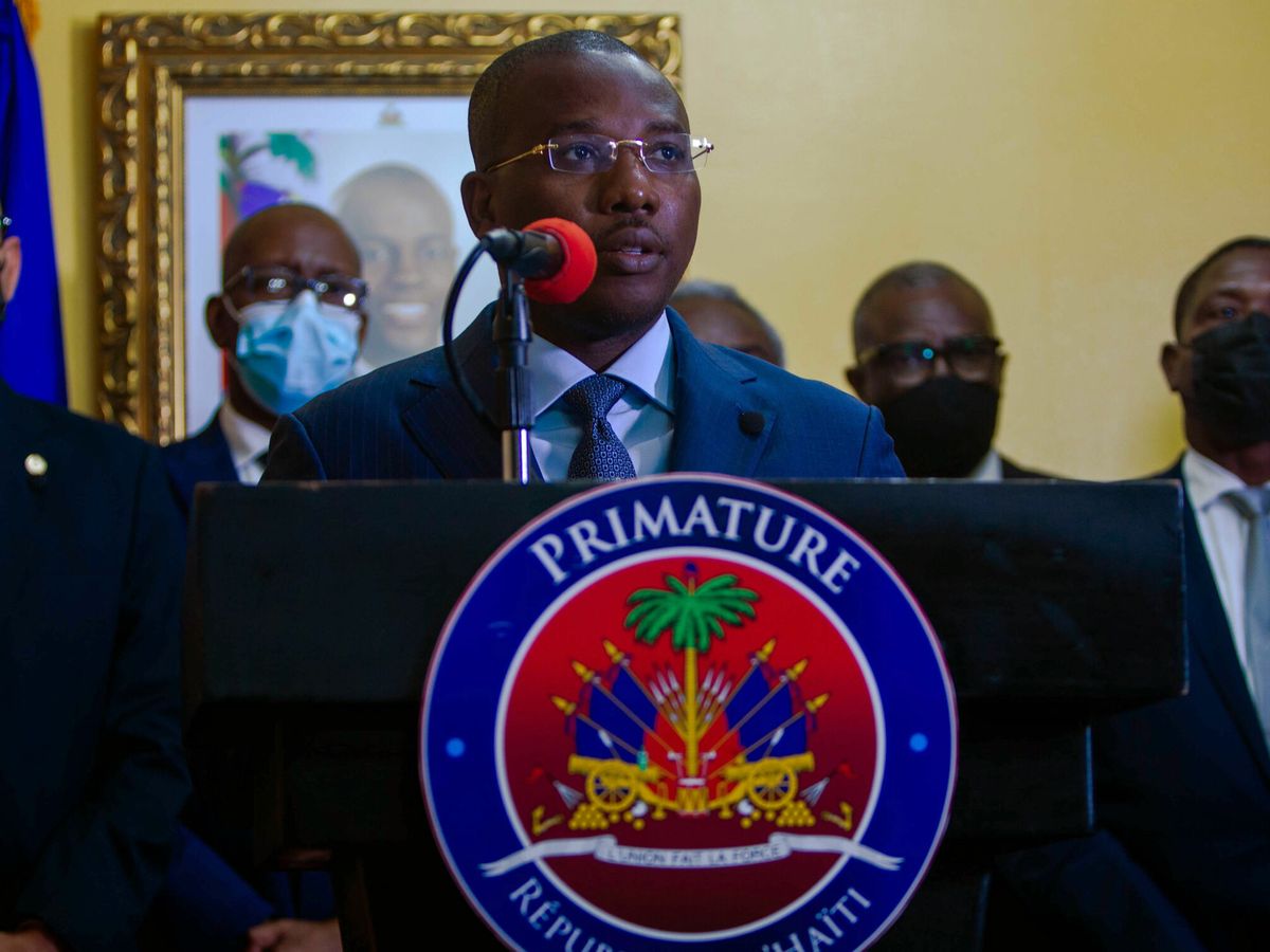Foto: El primer ministro interino de Haití, Claude Joseph. (EFE)