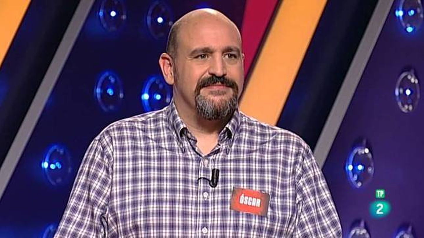 Óscar Díaz, en 'Saber y ganar'. (TVE)