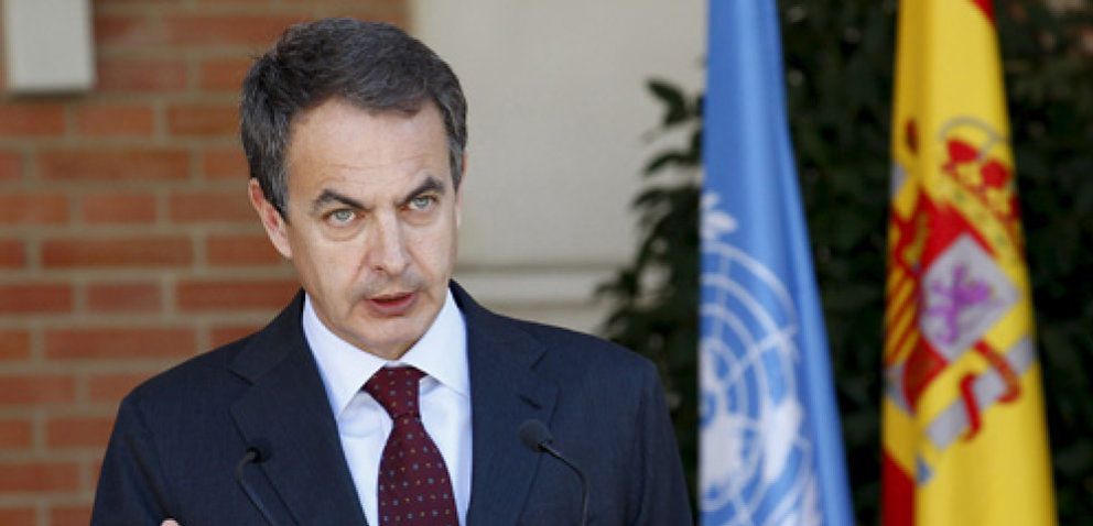 Foto: Zapatero divide a sus votantes con la ruptura del frente del 'No a la guerra'