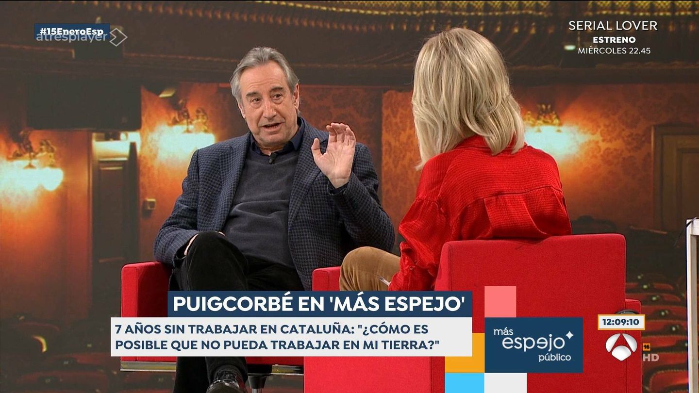 Juanjo Puigcorbé y Susanna Griso, en 'Espejo público'. (Antena 3)