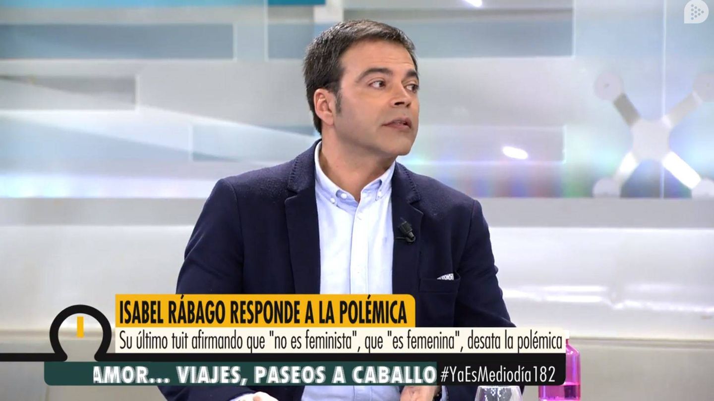 Ángel Moya, colaborador de 'Ya es mediodía'. (Mediaset España)