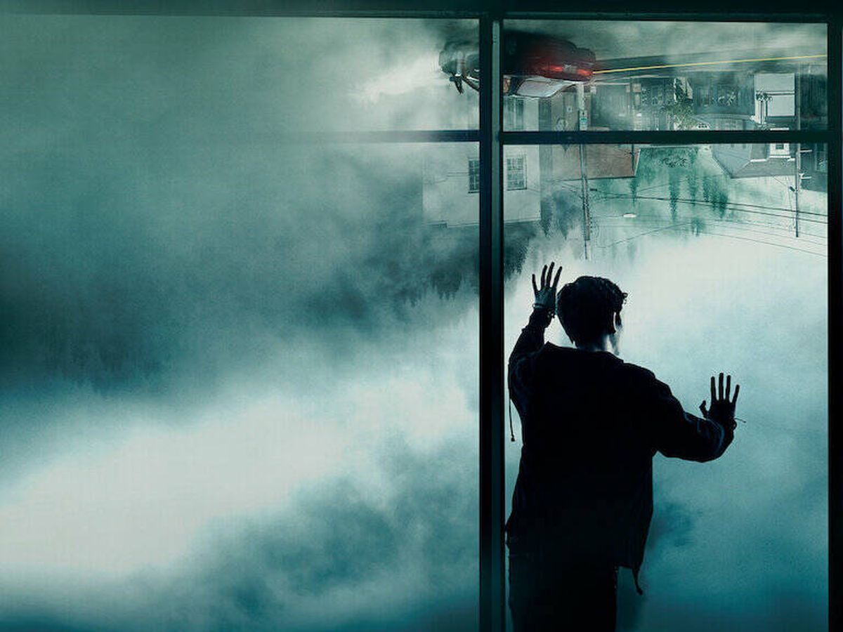 Foto: Fotograma de la película 'La niebla'. (Netflix)