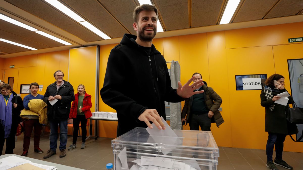 Gerard Piqué, tras pasar por las urnas el 21-D: "No siempre se ha podido votar en España"
