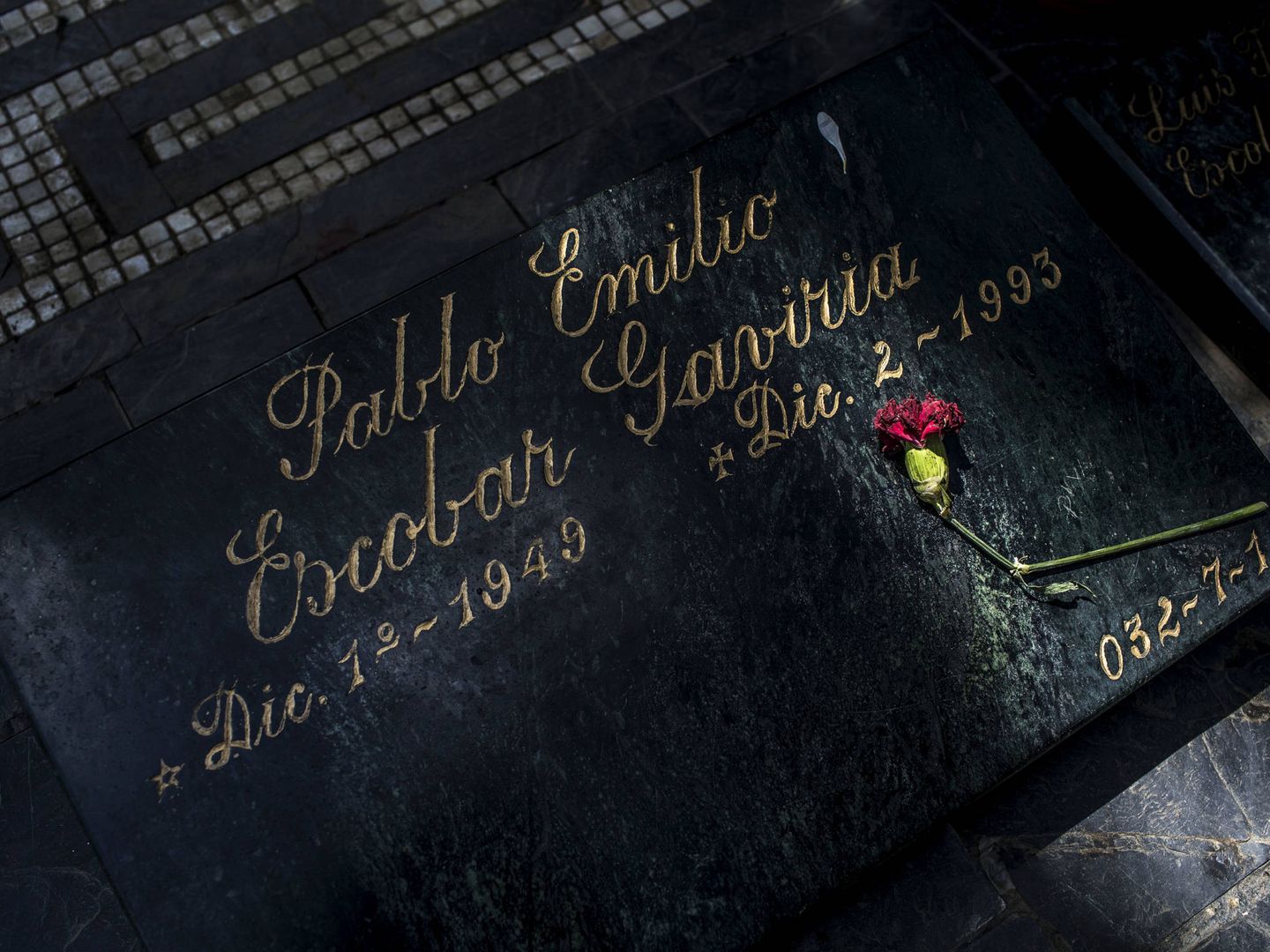 La tumba de Pablo Escobar. (J. Arcenillas) 