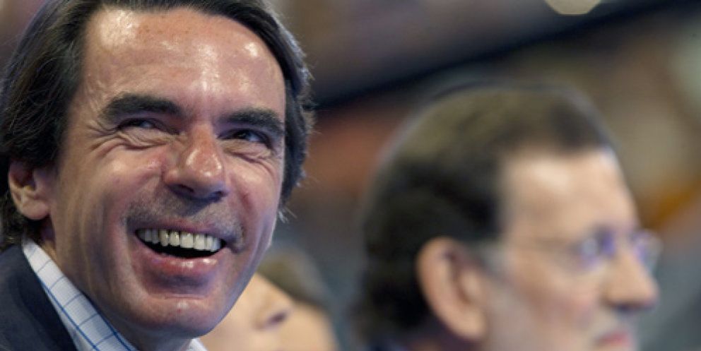 Foto: Aznar mete presión: “España no está para cien días de cortesía”