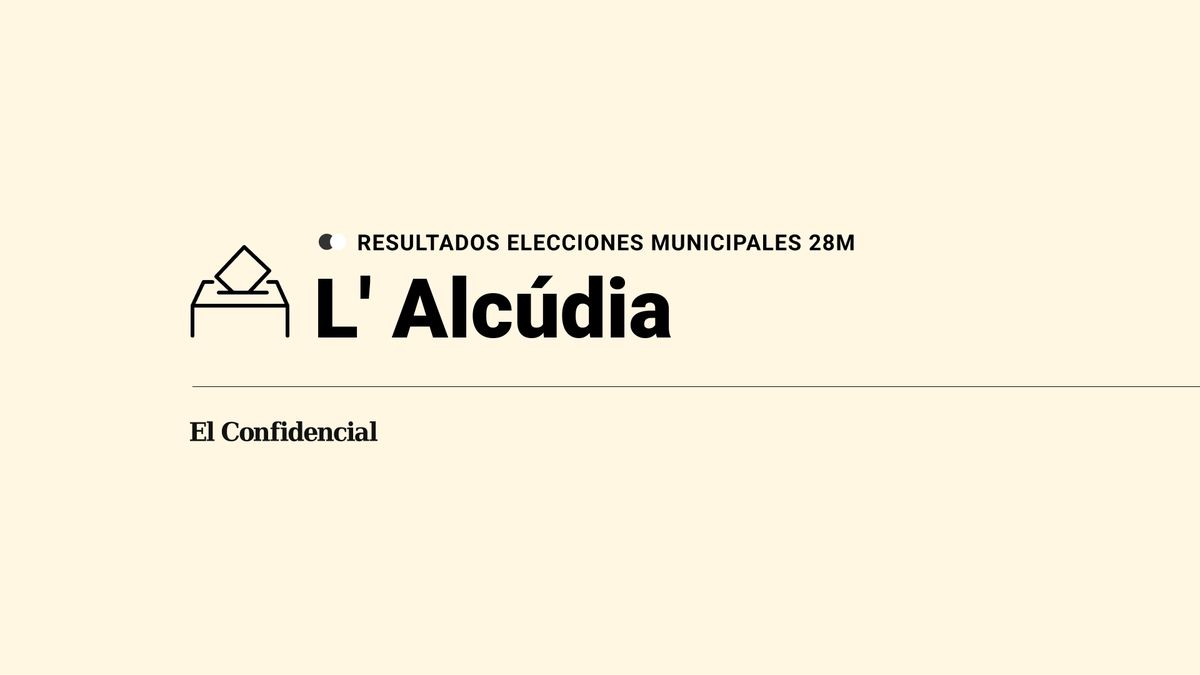 Resultados del 28 de mayo en L' Alcúdia en las elecciones municipales 2023: victoria de PSOE