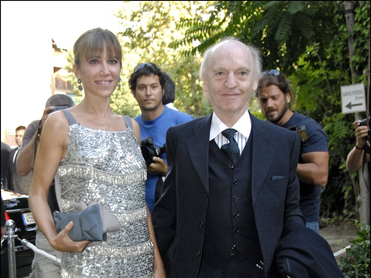 Foto: Jean Louis Mathieu en la boda de Cristina Higaldo.(Gtres)
