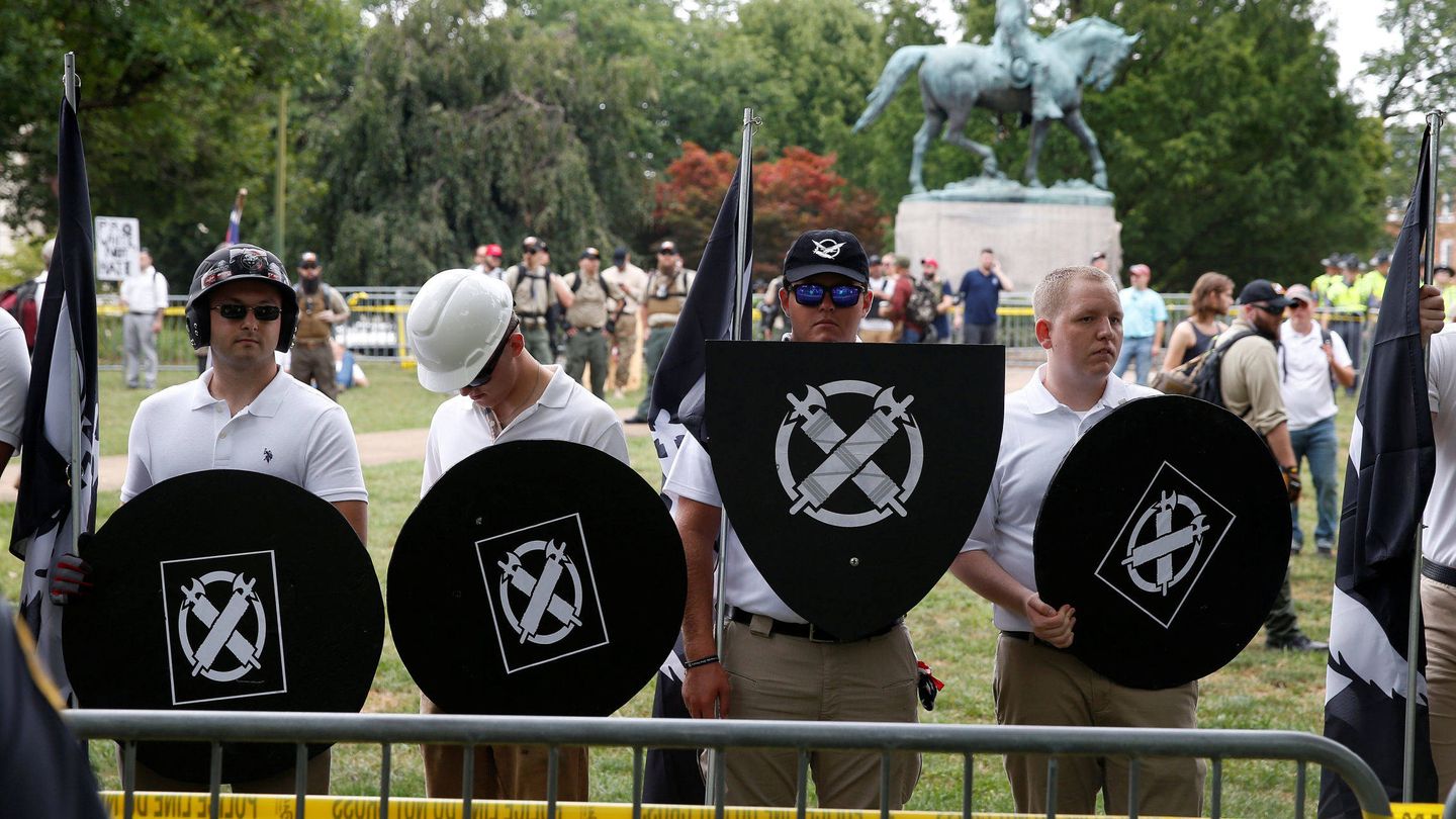 ÁLBUM: Así son los neonazis que se concentraron en Charlottesville