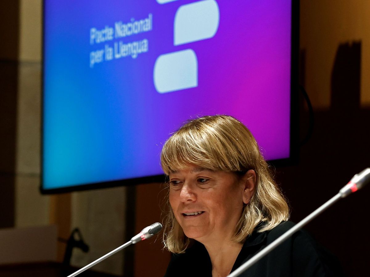 Foto: La 'consellera' de Cultura, Natàlia Garriga. (EFE/Toni Albir)