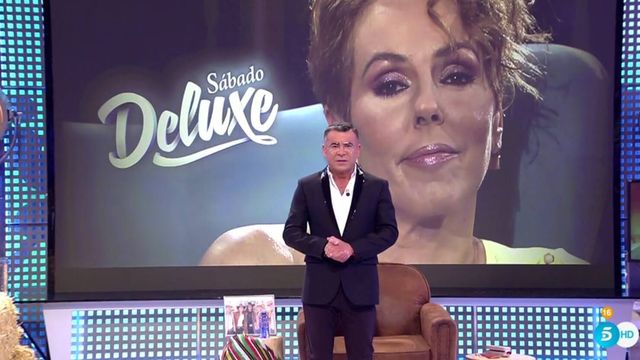 Jorge Javier hablando sobre Rocío Carraco. (Telecinco).