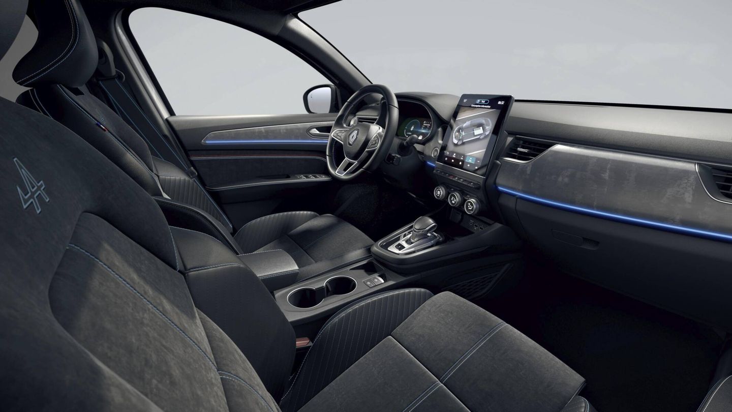 El acabado Esprit Alpine también goza de un interior personalizado, y con tapizado especial.