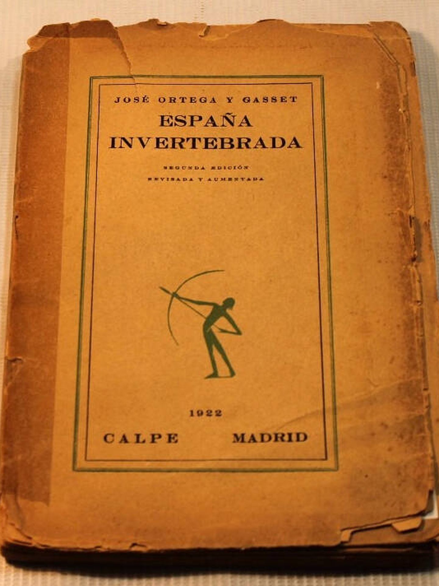 Primera edición de 'España invertebrada'
