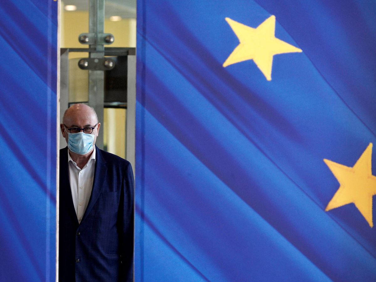 Foto: Entrada de la Comisión Europea en Bruselas. (Reuters)