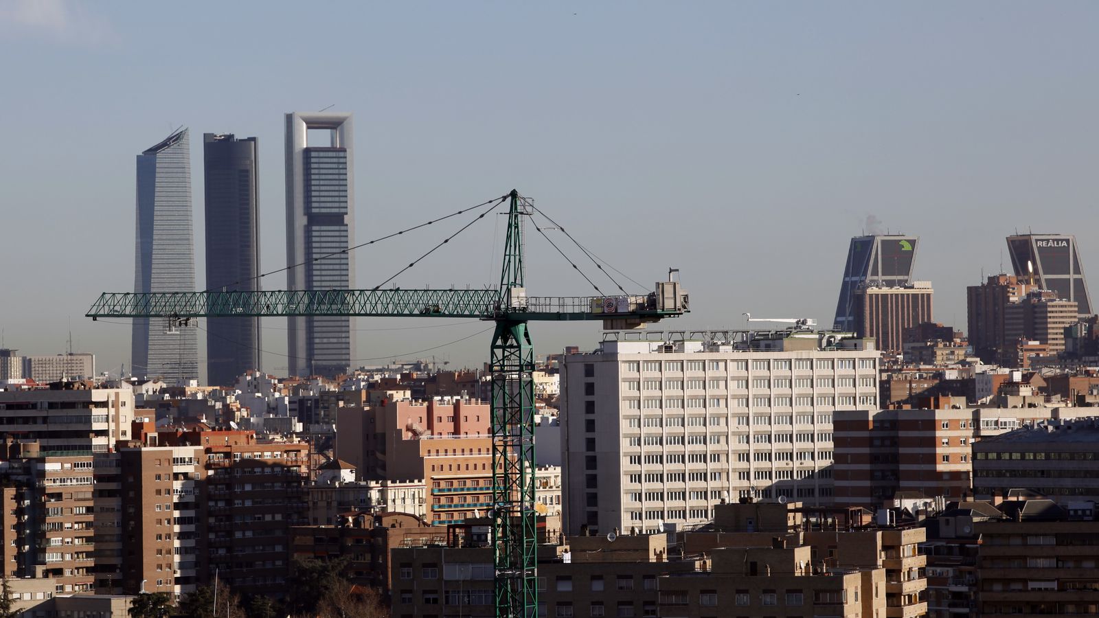 Foto: Vista de Madrid desde el Faro de Moncloa. (Reuters)