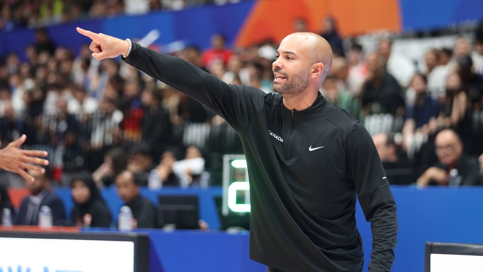 Jordi Fernández, durante los cuartos de final. (Reuters/Hamad I Mohammed)