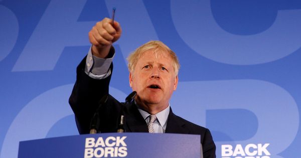 Foto: Boris Johnson, uno de los favoritos a sustituir a la primera ministra. (Reuters)