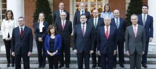El equipo de Gobierno de Rajoy. (EFE)