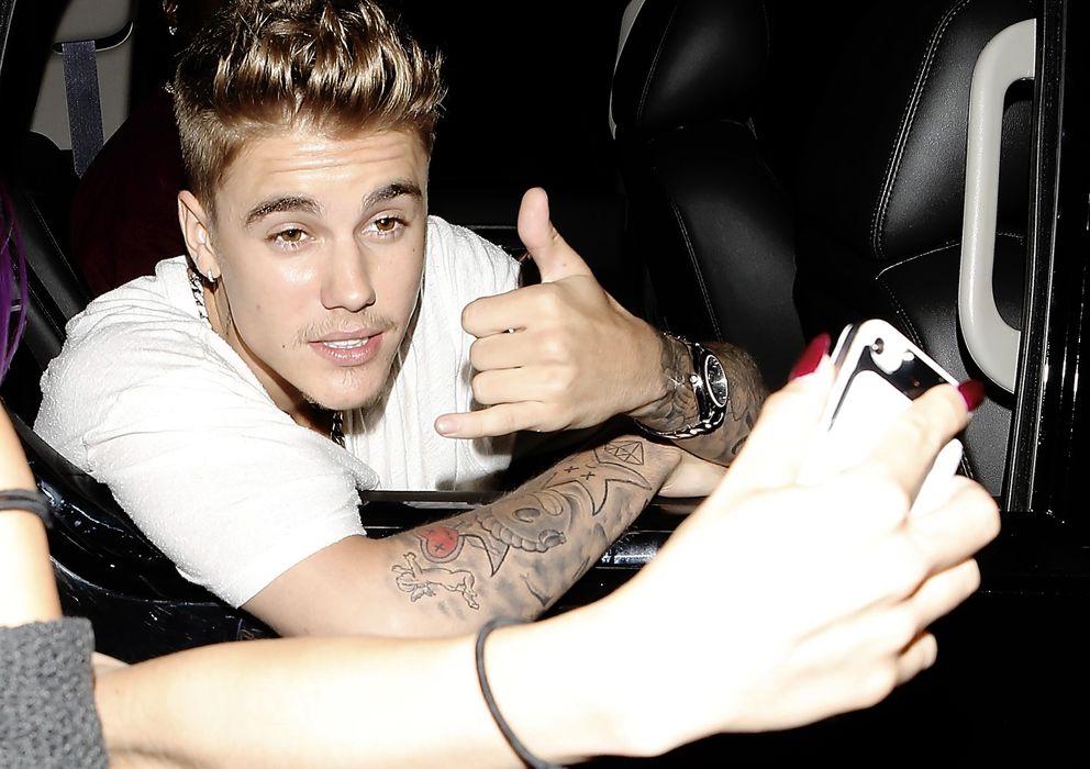 Foto: El cantante Justin Bieber en una imagen de archivo por las calles de Hollywood (Gtres)