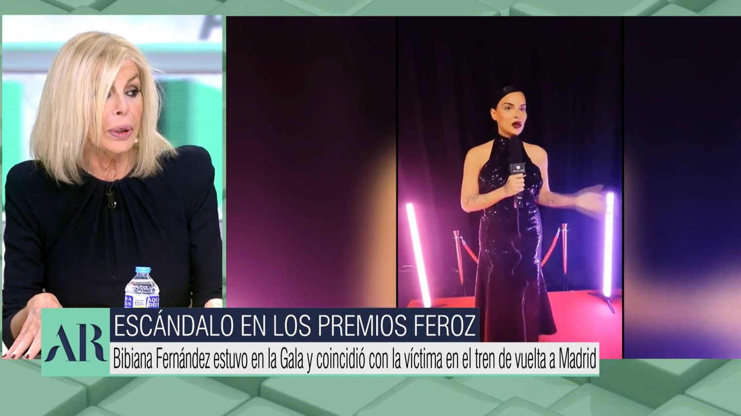 Bibiana Fernández, en 'El programa de AR'. (Telecinco)