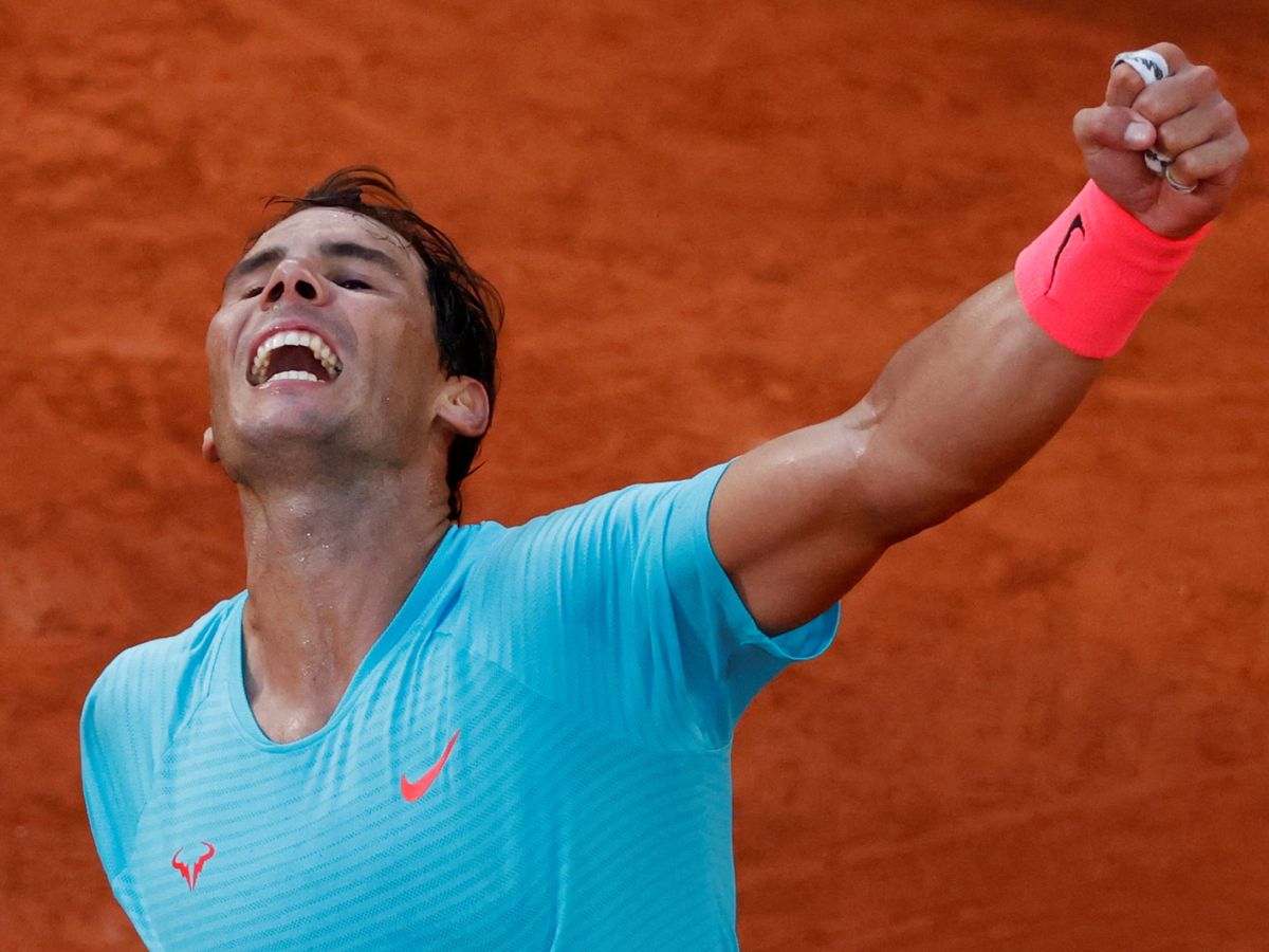 Foto: Nadal celebra la victoria. (Reuters)