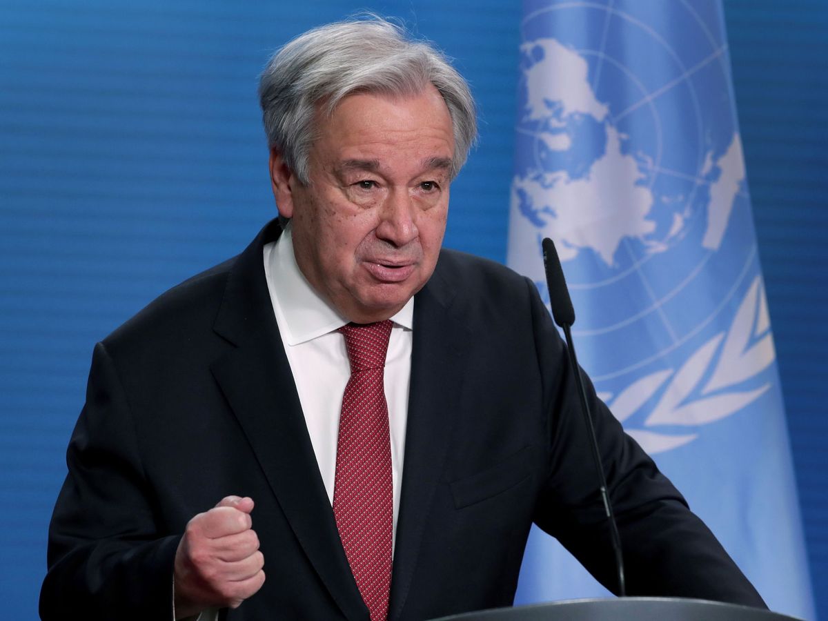 Foto: El secretario general de la ONU, António Guterres. (Reuters)