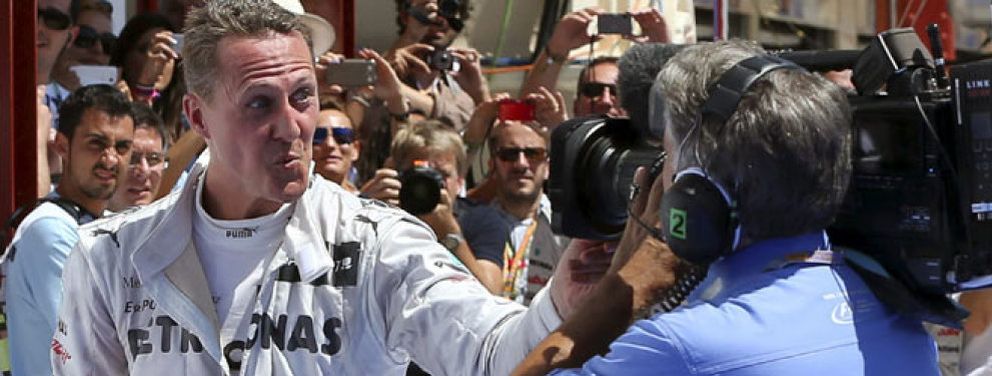 Foto: Schumacher vuelve a saborear las mieles del podio... seis años después
