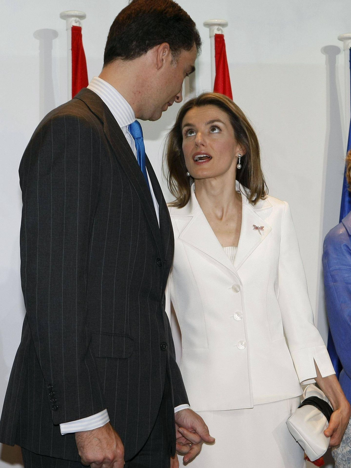 Los entonces príncipes Felipe y Letizia, en 2008. (EFE)