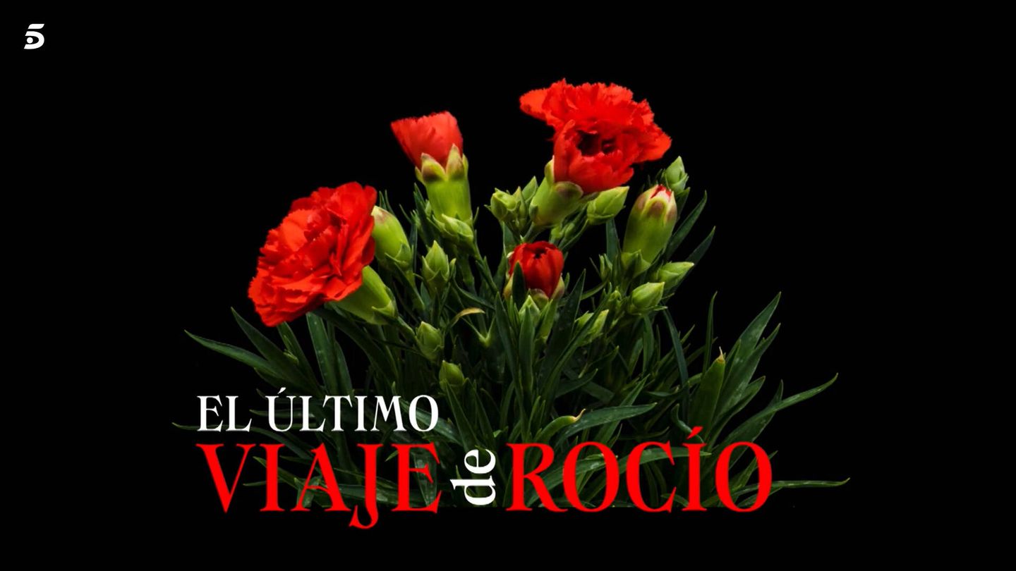Logo del especial 'El último viaje de Rocío'. (Mediaset)