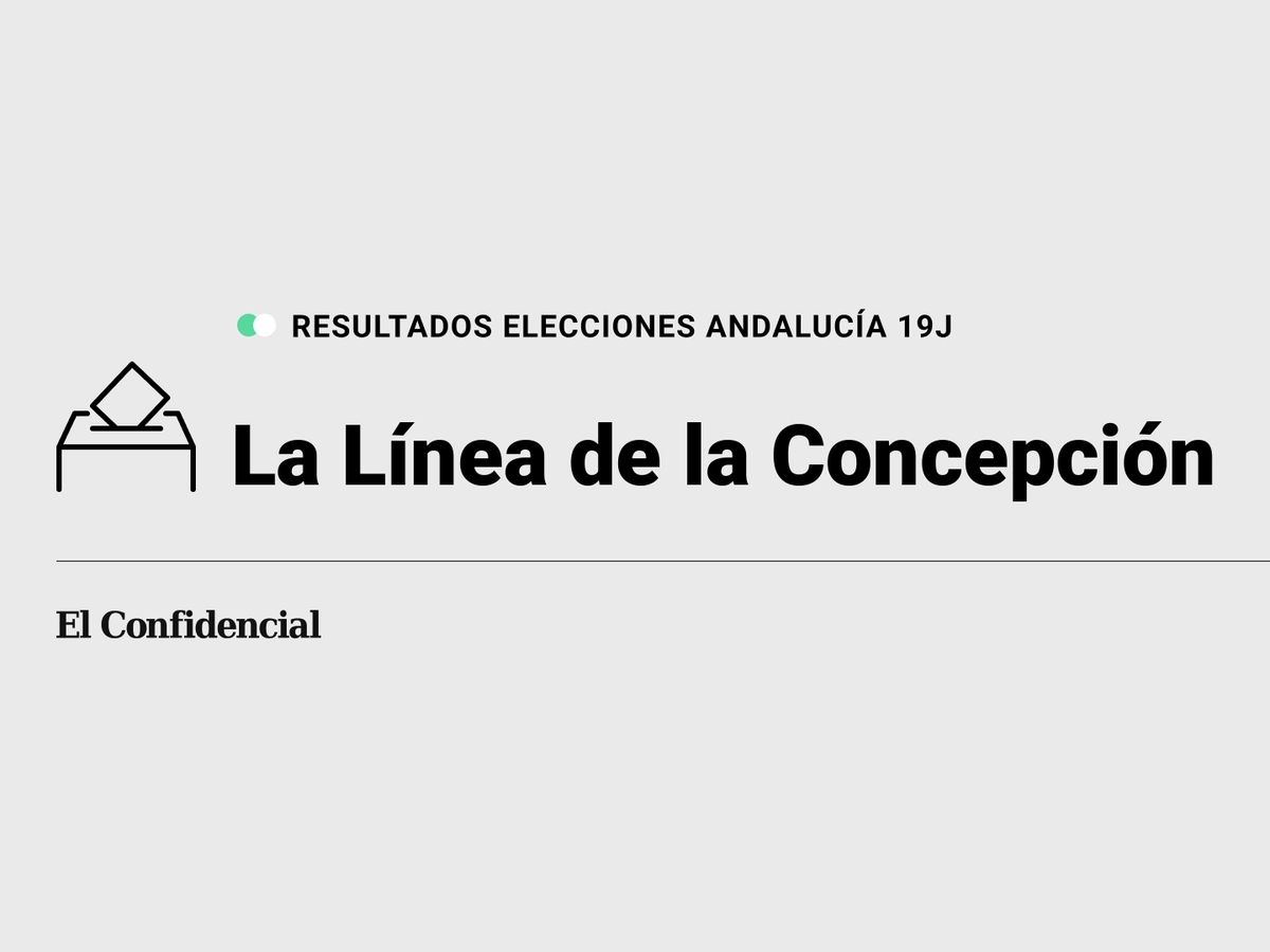 máquina mil millones A rayas Resultados en La Línea de la Concepción de elecciones en Andalucía 2022 con  el escrutinio al 100%