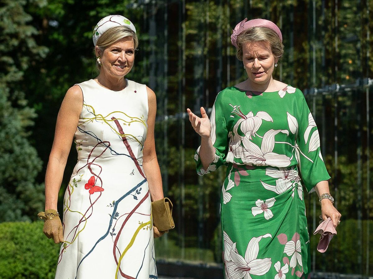 Foto: La reina Máxima de Holanda y Matilde de Bélgica. (CP)