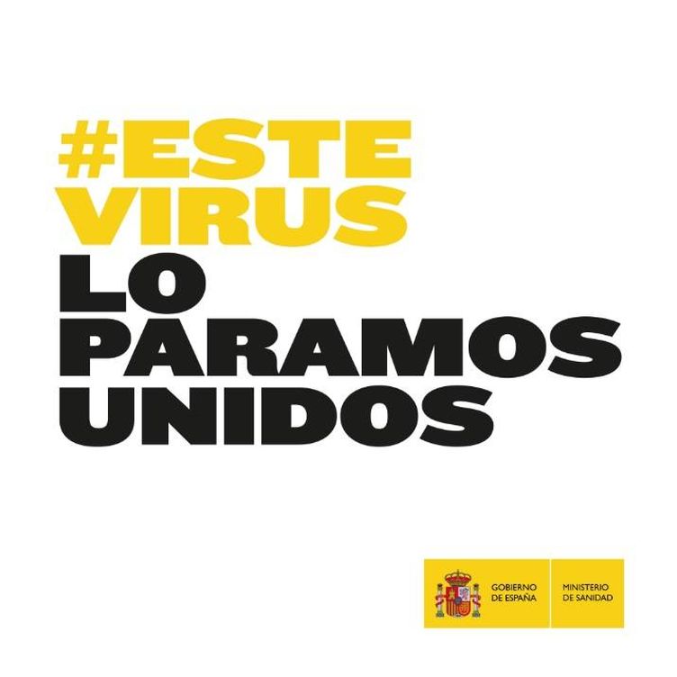 Foto: Cartel de la campaña contra el coronavirus llevada a cabo por el Gobierno. (@desdelamoncloa)