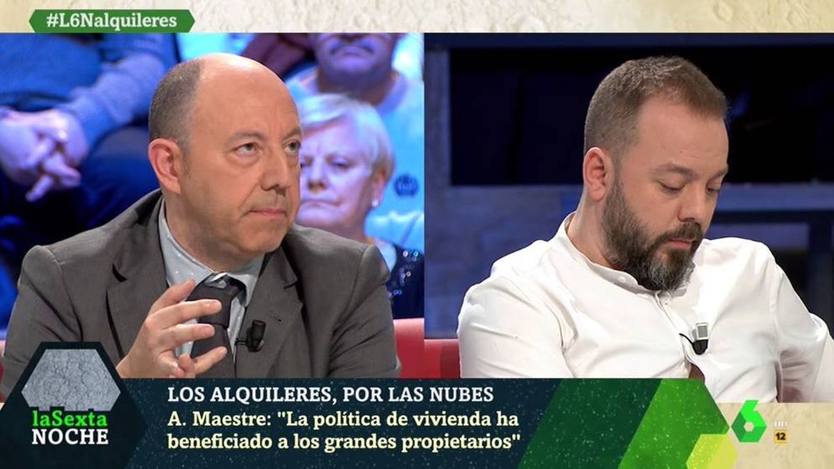 'La Sexta noche' | Bernardos ajusta cuentas con Antonio Maestre: "Igual que Franco"
